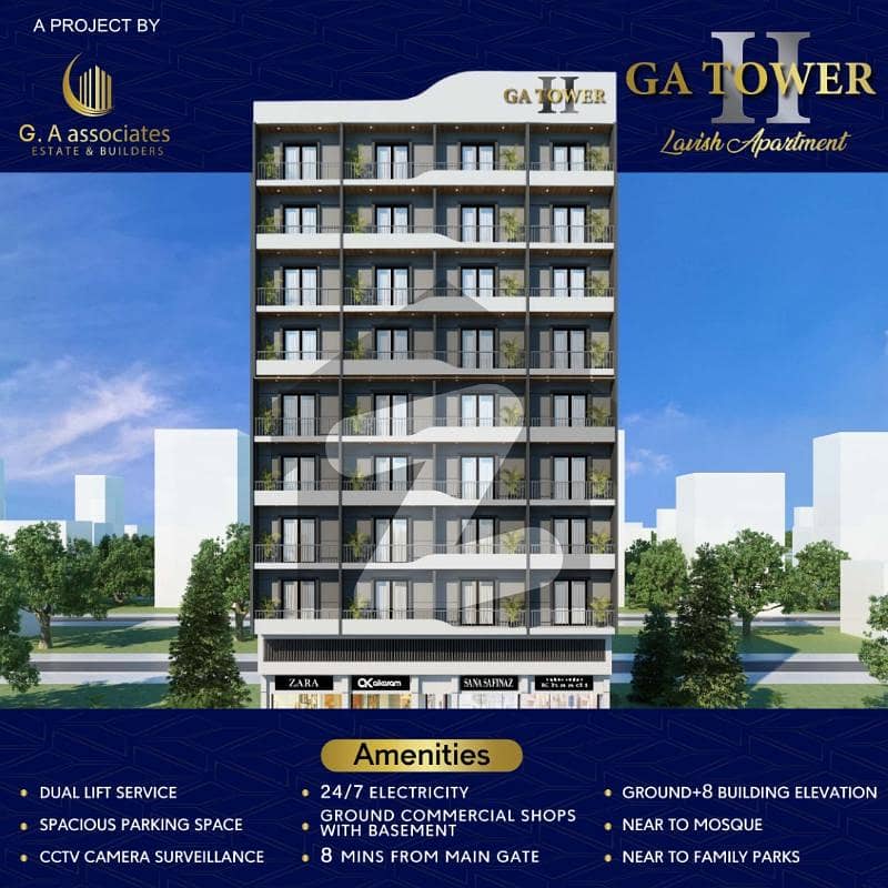GA TOWER II 1-2 BHK LAVISH APARTMENTS ON PRIME LOCATION OF BAHRIA TOWN AVAILABLE ON BOOKING GA TOWER II 1-2 BHK LAVISH APARTMENTS ON PRIME LOCATION OF BAHRIA TOWN AVAILABLE ON BOOKING