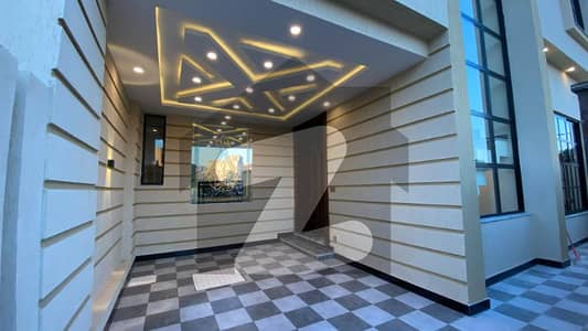Brand New Yellowish Theme Designer House For Sale In Bahria Town Phase 8