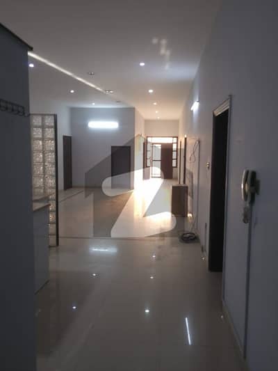 Fully Well Maintained Like New House On 60 Feet Wide Road For Silent Commercial To Multinational Company Office Or Software Houses Ground Plus 1 Having 4 Bed Dd Planning With Huge Car Parking