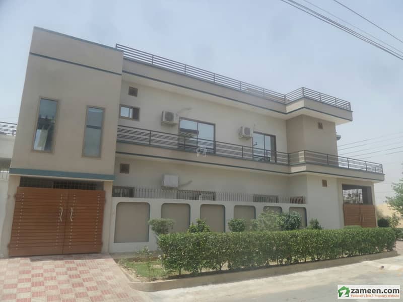 10 Marla Corner Double Storey House For Sale In Government Employees Cooperative Housing Society
