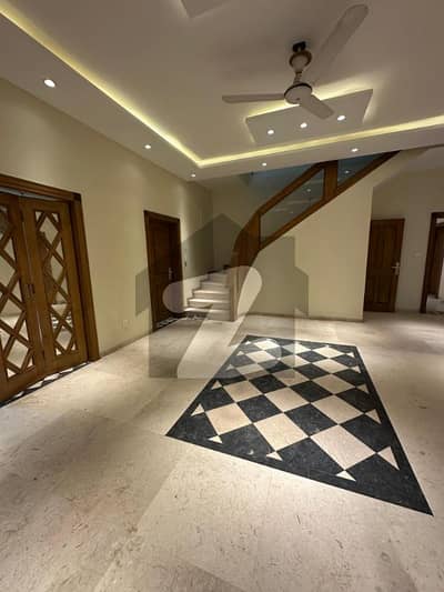 Like Brand New Luxurious House With Extra Land On Extremely Prime Location Available For Rent.