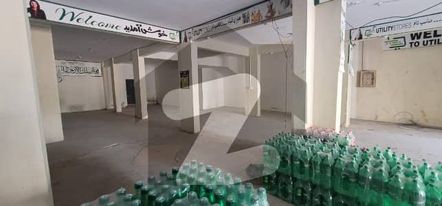 LEASED 45 BY 60 FEET SHOP NEAR BY TOTAL PUMP GULSHAN BLOCK 1 GOOD FOR BALL ROOM