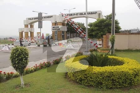 1 Kanal Excellent Location Residential Plot . Available For Sale In F-17 .