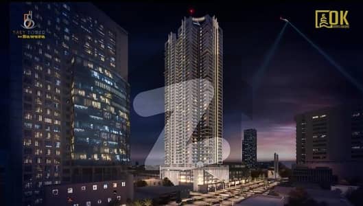 Experience Luxury Living At Sawera Sky Tower, Located Near Ocean Mall, Clifton Block 9, With Flexible Installment Plans To Make Your Dream Home A Reality. 