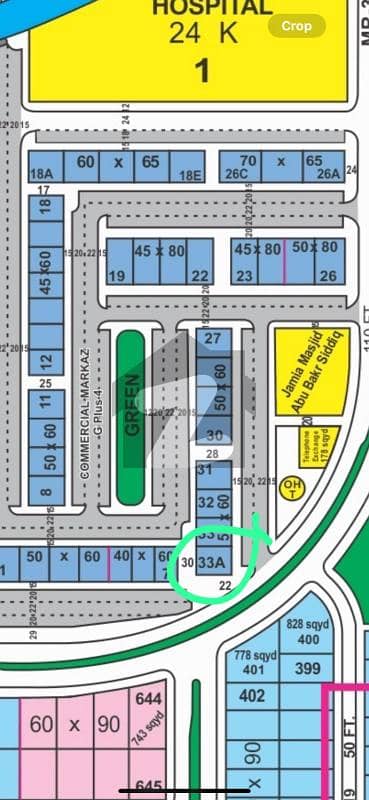 Corner Commercial Plot 50*60 Sqt In Main Markaz B-17 Available In Reasonable Price