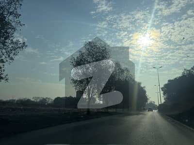 10 Kanal Commercial Plot For Sale Located In Airport Road Facing Ring Road Very Close To Honda And Hyundai Showrooms