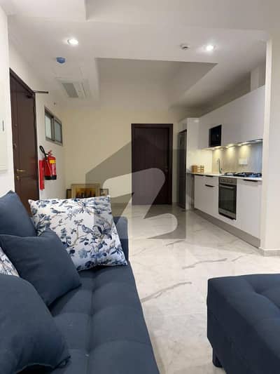 Sukh Chain Apartments F-10.1 Bed Furnished Flat For Rent With Small Balcony