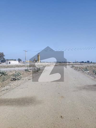 Corner 100 Feet Road Double Side 5 Marla Plot For Sale In DHA Gujranwala Sector C