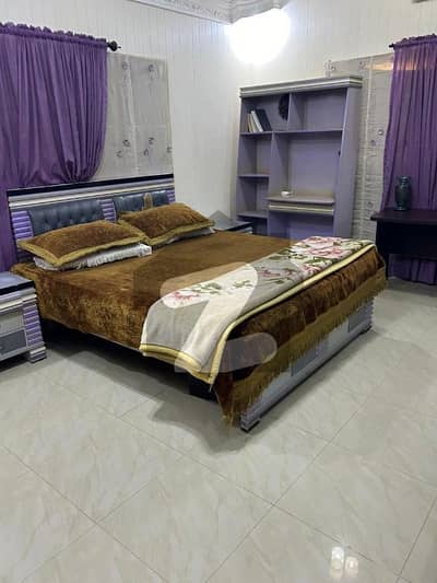 Dha Fully Furnished Upper Portion For Rent 500 Sq Yards Bungalow Only Short Term