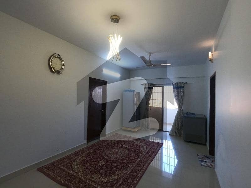 Available Brand New Flat Corner Road Facing Prime Location 1600 Square Feet Flat In Daniyal Residency Karachi
