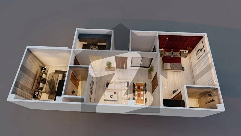 NEAR NUST UNIVERSITY H-13 ISLAMBAD 2 BED APARTMENT FOR SALE ON EASY INSTALLMENTS PLAN