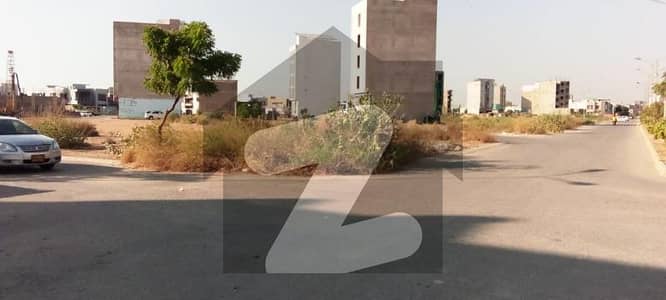 Three Side Corner Commercial Plot 172 Sq Yards For Sale In Khalid Commercial DHA PHASE 7 EXT