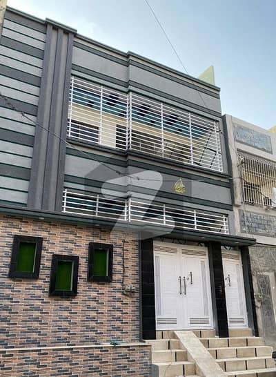 Brand New Zero Meter House Ground Plus 1 Full Marble Tiles Flooring Bottom To Top Roof Excellent Work North Karachi Sector 5A-3 Brand New Zero Meter House Ground Plus 1 Full Marble Tiles Flooring Bottom To Top Roof Excellent Work North Karachi Sector 5A-3
