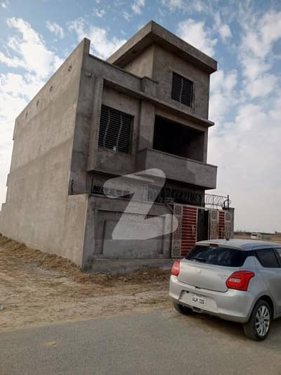 Double Story Gray Structure For Sale