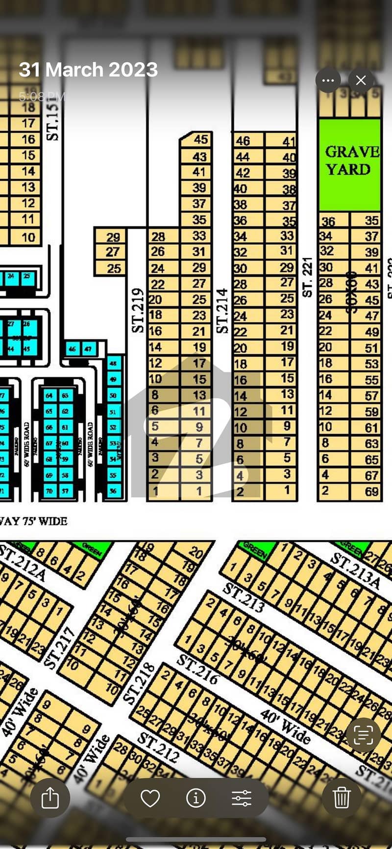 Street 214 2nd Corner Plot For Sale