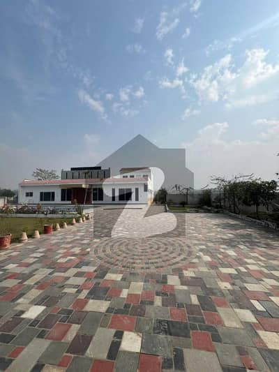 4 Kanal Luxurious Farm House with 2 Swimming Pools And With Beautiful Animal Cage