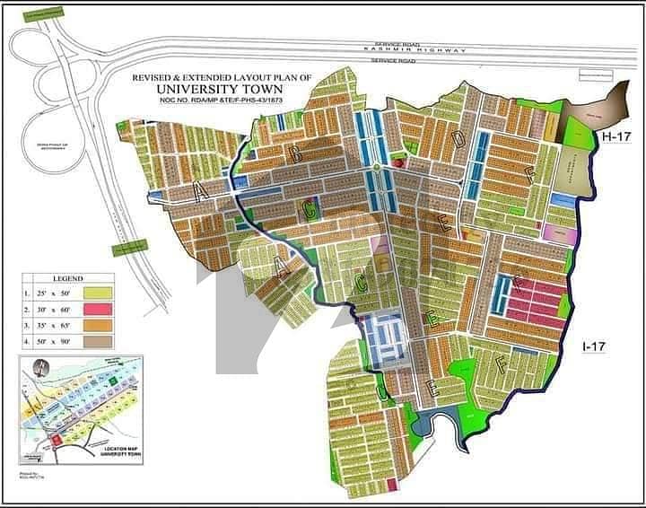 University Town Islamabad Block E Plot