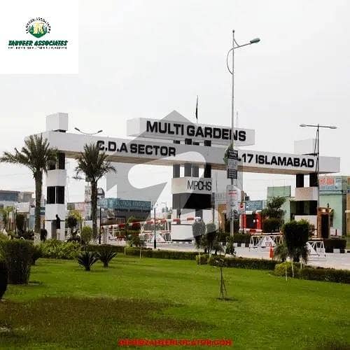 Multi Gardens MPCHS B-17 Islamabad Block E 3060=200 SQ yard Plot Available For Sale NDC open