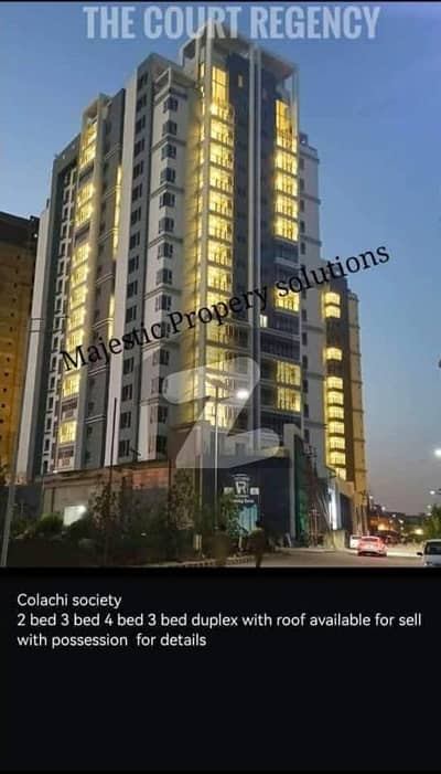 کلاچی کوآپریٹیو ہاؤسنگ سوسائٹی کراچی میں 2 کمروں کا 6 مرلہ فلیٹ 2.7 کروڑ میں برائے فروخت۔