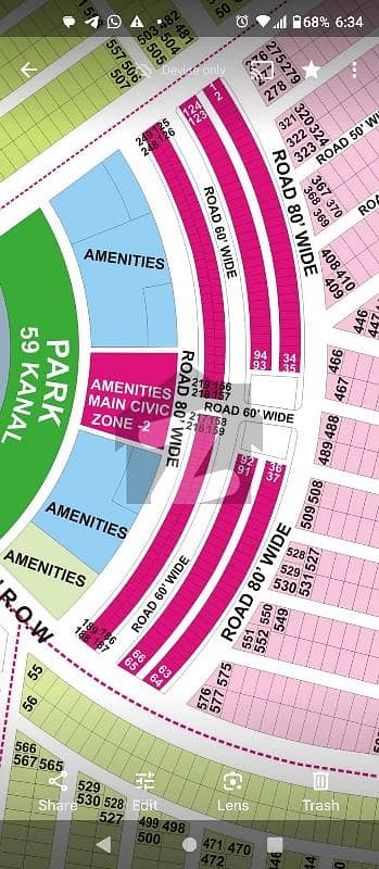 8 Marla Commercial Plot For Sale Zone 2 Prism