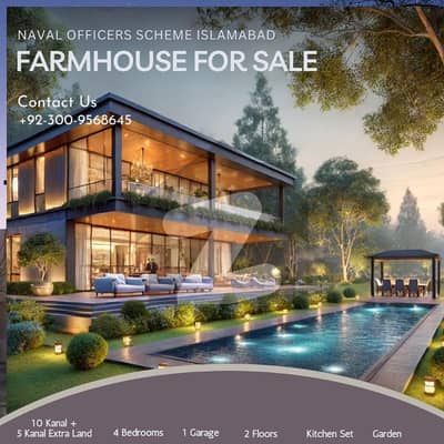 Naval Officers Scheme Islamabad Luxury Farmhouse For Sale