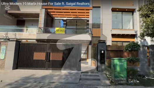 Luxury 10 Marla Modern House for Sale Near Eiffel Tower, Bahria Town Lahore Luxury 10 Marla Modern House for Sale Near Eiffel Tower, Bahria Town Lahore
