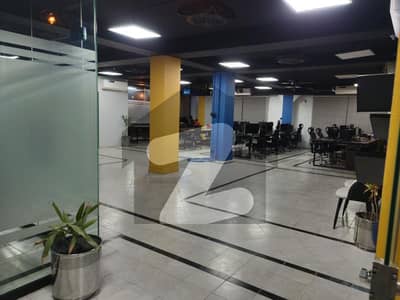 3000 Sq Feet Furnish Office Available For Rent Facing Liberty Roundabout Main Boulevard Gulberg 3