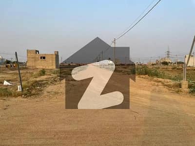 In Sahafee Society Of Karachi, A 120 Square Yards Residential Plot Is Available