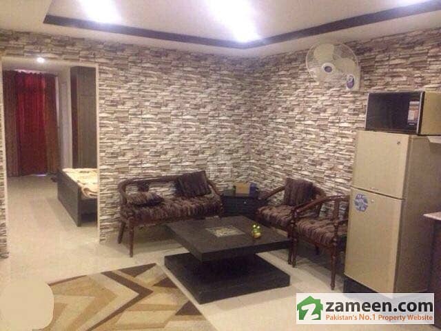 1 Bed Furnished Apartment For Rent In Bahria Town Phase 4 Civic Center