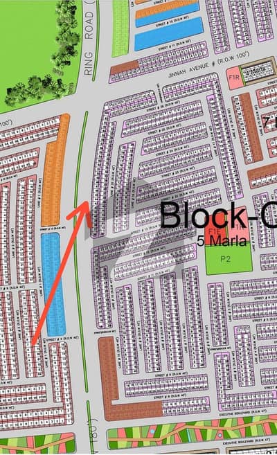 کیپٹل سمارٹ سٹی راولپنڈی میں 5 مرلہ رہائشی پلاٹ 36.95 لاکھ میں برائے فروخت۔