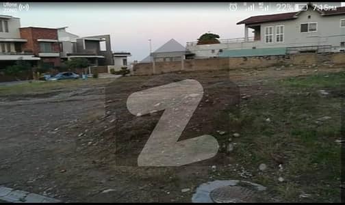 20 Marla Best Location Plot Available For Sale In DHA 1 Islamabad