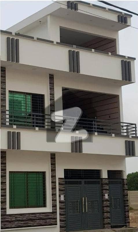 Chance Deal Best Location 120 Square Yard Ground Plus One House In Maymar
