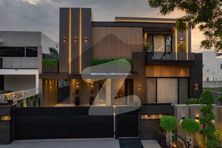 23Marla Corner Full Basement Fully Furnished Top Quality Build Luxurious Beautiful Modern Design Villa With Basement For Sale In DHA Lahore Phase 6 Prime Location