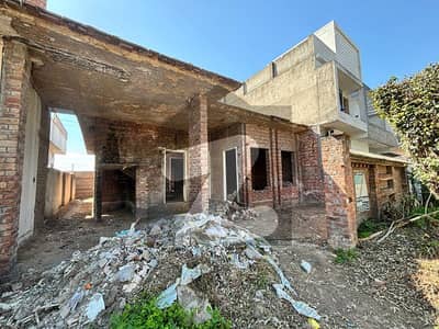 Gray Structer 10 Marla Single Story House For Sale Canal View Gujranwala