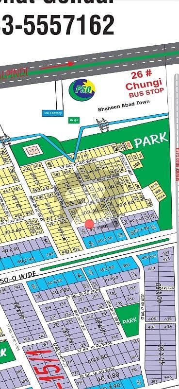 Plot for Sale G-15/4, 40*80