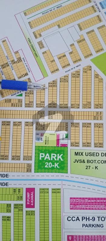 DHA 9 Town B Block SASTI deal B 648 no plot top location