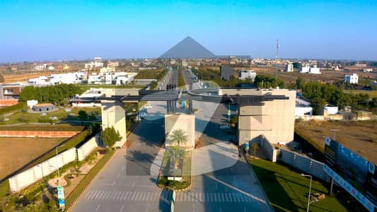 8 Marla Commercial 6 Years Installment Plan LDA Structure Road Plot
