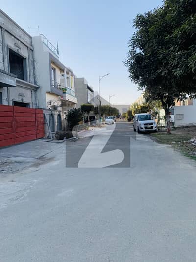 7.50 Marla Corner Facing Park Plot Available For Sale All Dues Paid Grid paid