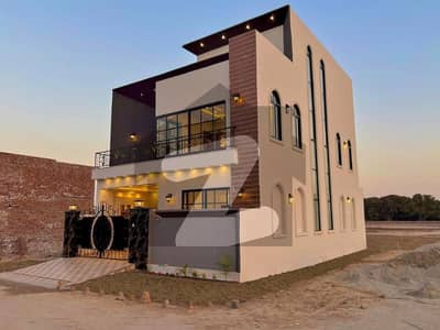 Corner Triple Storey Ultra Modern Elevation for sale in Manik Block Buch Villas Multan Corner Triple Storey Ultra Modern Elevation for sale in Manik Block Buch Villas Multan