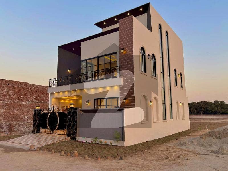 Corner Triple Storey Ultra Modern Elevation for sale in Manik Block Buch Villas Multan Corner Triple Storey Ultra Modern Elevation for sale in Manik Block Buch Villas Multan