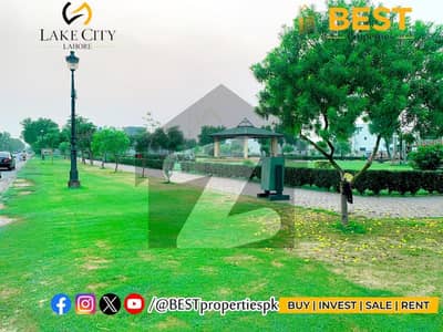 1 Kanal Plot for SALE Near To Park And 150 Feet Lda Structure Road in Sector M3 Lake City Lahore