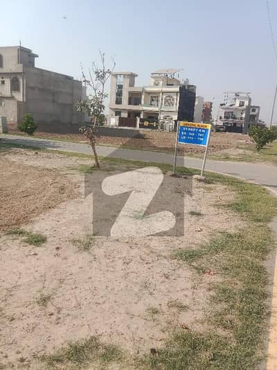 Crystal Block 5 Marla Corner 25.45. plot For sale