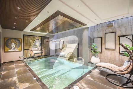 Full Basement With Swimming Pool Home Theater And 6 Beds, Designer Design Modern Bungalow For Sale Full Basement With Swimming Pool Home Theater And 6 Beds, Designer Design Modern Bungalow For Sale