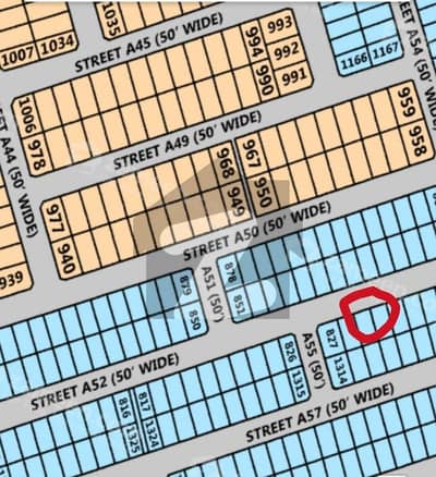 30x60 Size Heighted Plot With Possession And Ready For Construction In Street 52 Of Block A 30x60 Size Heighted Plot With Possession And Ready For Construction In Street 52 Of Block A