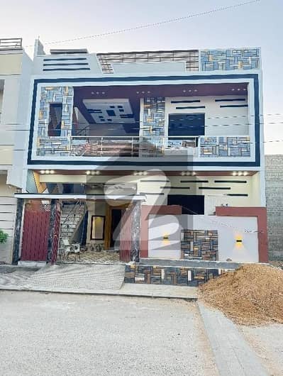 New Brand Luxury 200 Square Yard House Ground Plus 1 Six Months Installment