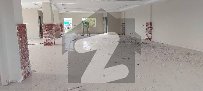 1 Kanal Brand New Plaza Space Available For Rent In Johar Town Lahore.
