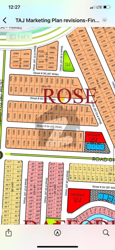 10 Marla Level Sun Face Plot In Rose Block 10 Marla Level Sun Face Plot In Rose Block
