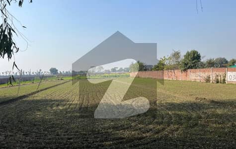 200 ft front 17 Kanal 12 Marla Complete Boundary Wall Land Very Near To Phase 6 7