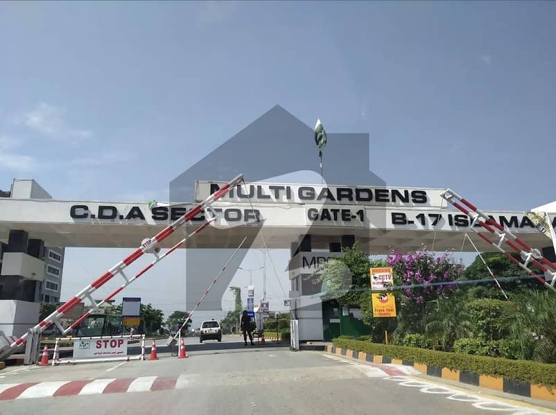 24 Marla Short Corner Plot For Sale In Block B , B-17 Islamabad