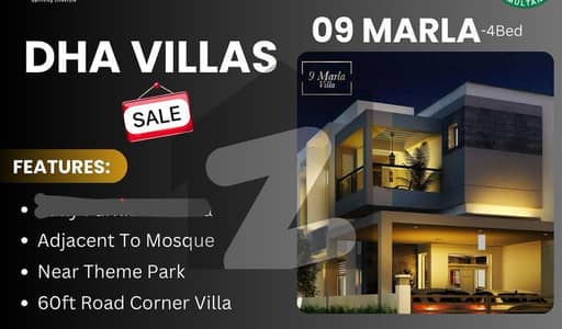 9 Marla Top Location in DHA VILLAS